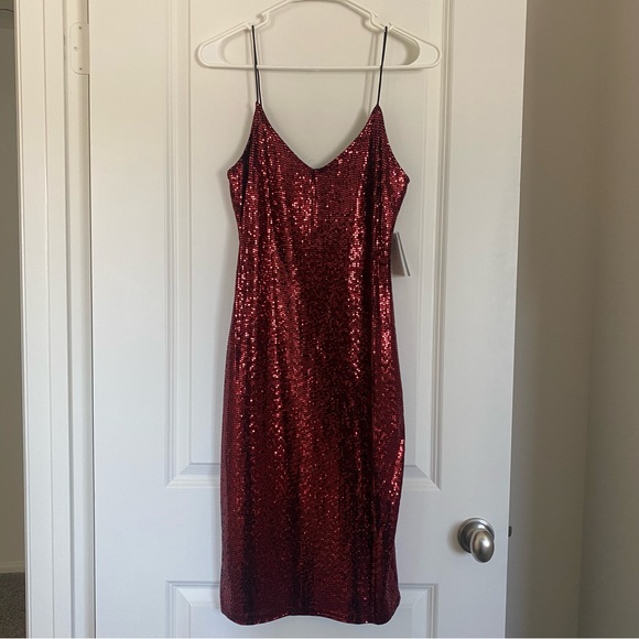 NWT Women’s Mind Code Red Dress - size XL - Picture 1 of 6